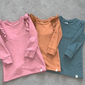 Lulu + Roo Fall Dresses sz 2T